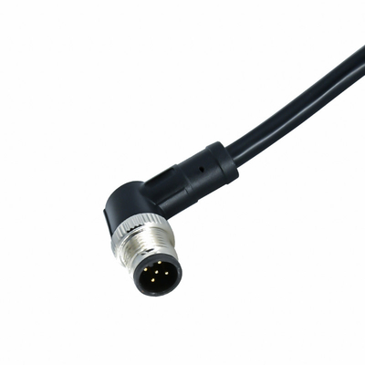 Провод датчика PVC AWG22-26 штырей водоустойчивый PUR кода 5 кабельного соединителя a Ourdoor M12