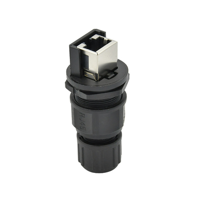 Мужской женский водоустойчивый соединитель Rj45 прямо/держатель/собрание панели локтя с раковиной