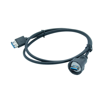 Держатель IP67 панели USB 3,0 делает кабельный соединитель водостойким USB для рекламировать кабель светлой коробки