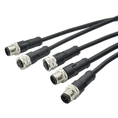 Женский разъем M12 для водонепроницаемого подключения Ethernet