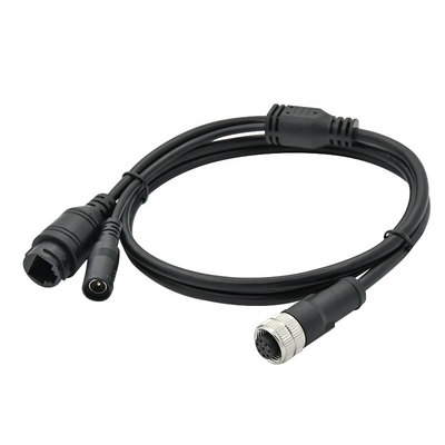 M12 Ethernet кабель 4pin 8pin D X код для промышленной камеры машинного зрения