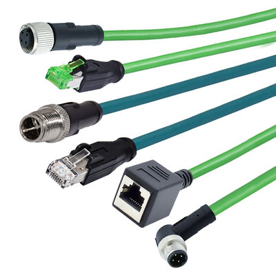 M12 водонепроницаемый разъем IP67 IP68 штекерный гнездовой 3-24 контакта DIN IEC61076