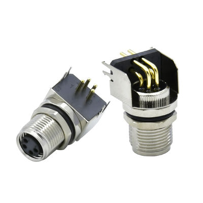 M8 Waterproof Connector 3 4 5 6 8 Pin IP67/IP68 250V Circular Connector for Industrial Applications