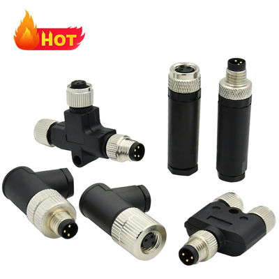 Overmolded M8 Waterproof Connector 3Pin with IP67/IP68 Rating for Automotive Applications