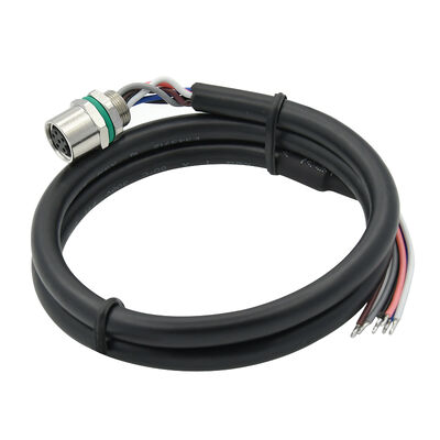 Водонепроницаемый M8 Mini Connector Металлический 4pin Panel Mount Connector