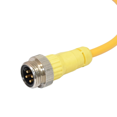 Водоустойчивые IP67 механические кабельные соединители 4P для автоматизации M12 M8 M5 7/8