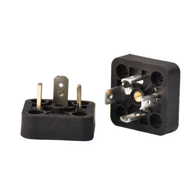 Тип DIN 43650 кабельного соединителя a соленоида IEC 61076-2-101 прозрачный TPU