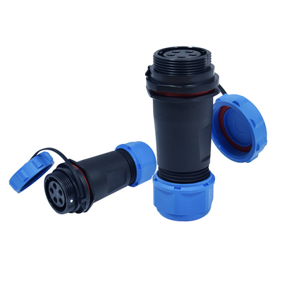 Поток 2-12p Ip68 SP 21 Cuzn Tpu соединителя клапана соленоида ПК Nylon66