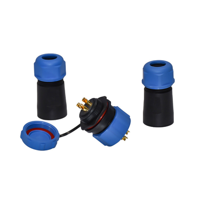 Поток 2-12p Ip68 SP 21 Cuzn Tpu соединителя клапана соленоида ПК Nylon66