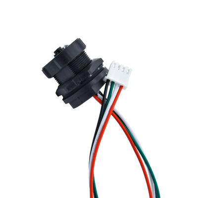 USB3.0 мужчина PVC соединителя PA66 переходника M12 водоустойчивый к женской эпоксидной смоле
