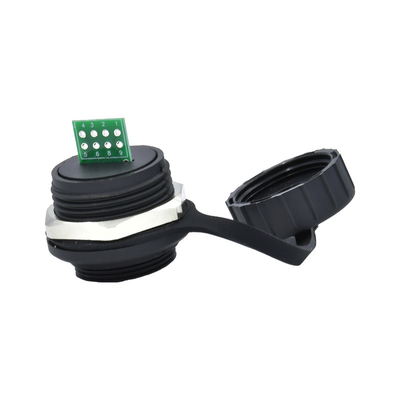 Тип PCB соединителя USB b держателя 3,0 панели соединителя USB мужчины 8pin c водоустойчивые микро-